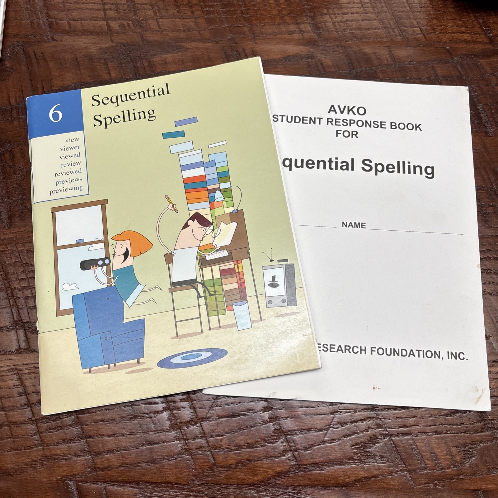 Sequential Spelling 6 for Home Study Learning by Don McCabe w student book