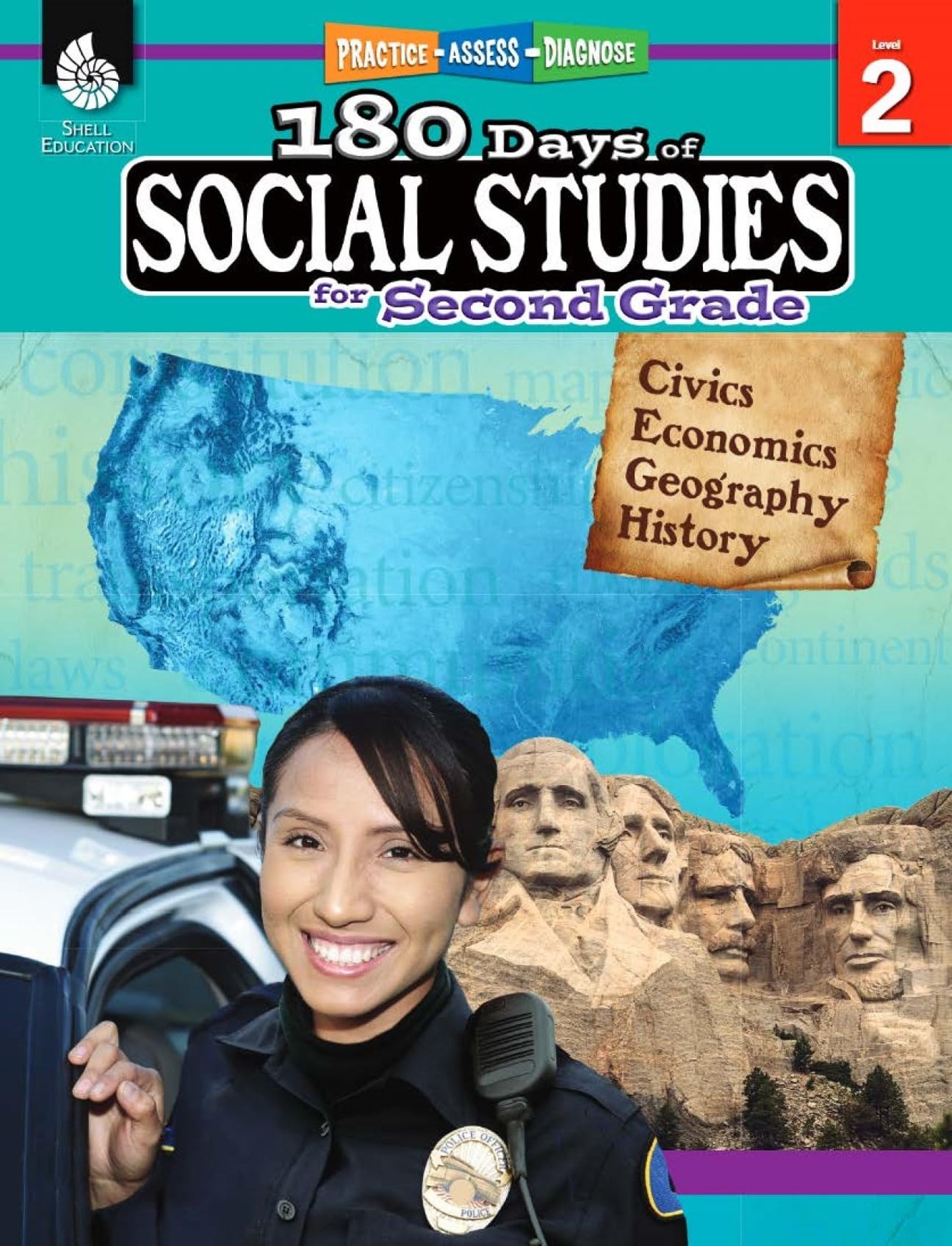180 Days: Social Studies for 2nd Grade Practice Workbook for Classroom and H…