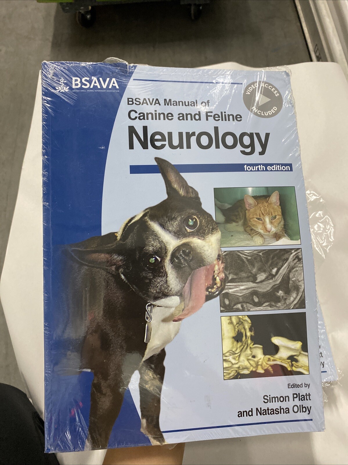 BSAVA Manual of Canine and Feline Neurology, (with DVD-ROM) by Natasha Olby (Eng