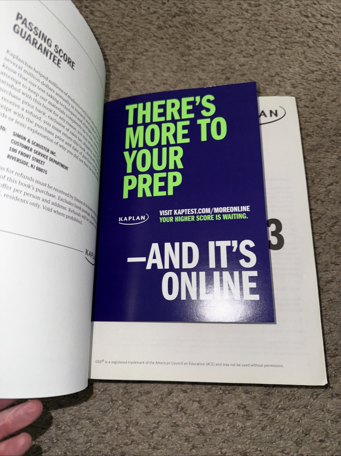 Kaplan Test Prep Ser.: GED Test Prep Plus 2022-2023, 2 Tests