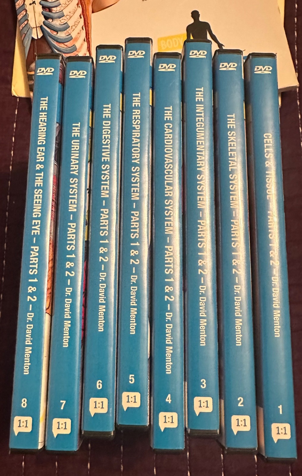 “Body of Evidence” Answers in Genesis DVD set and study guide by Dr Menton