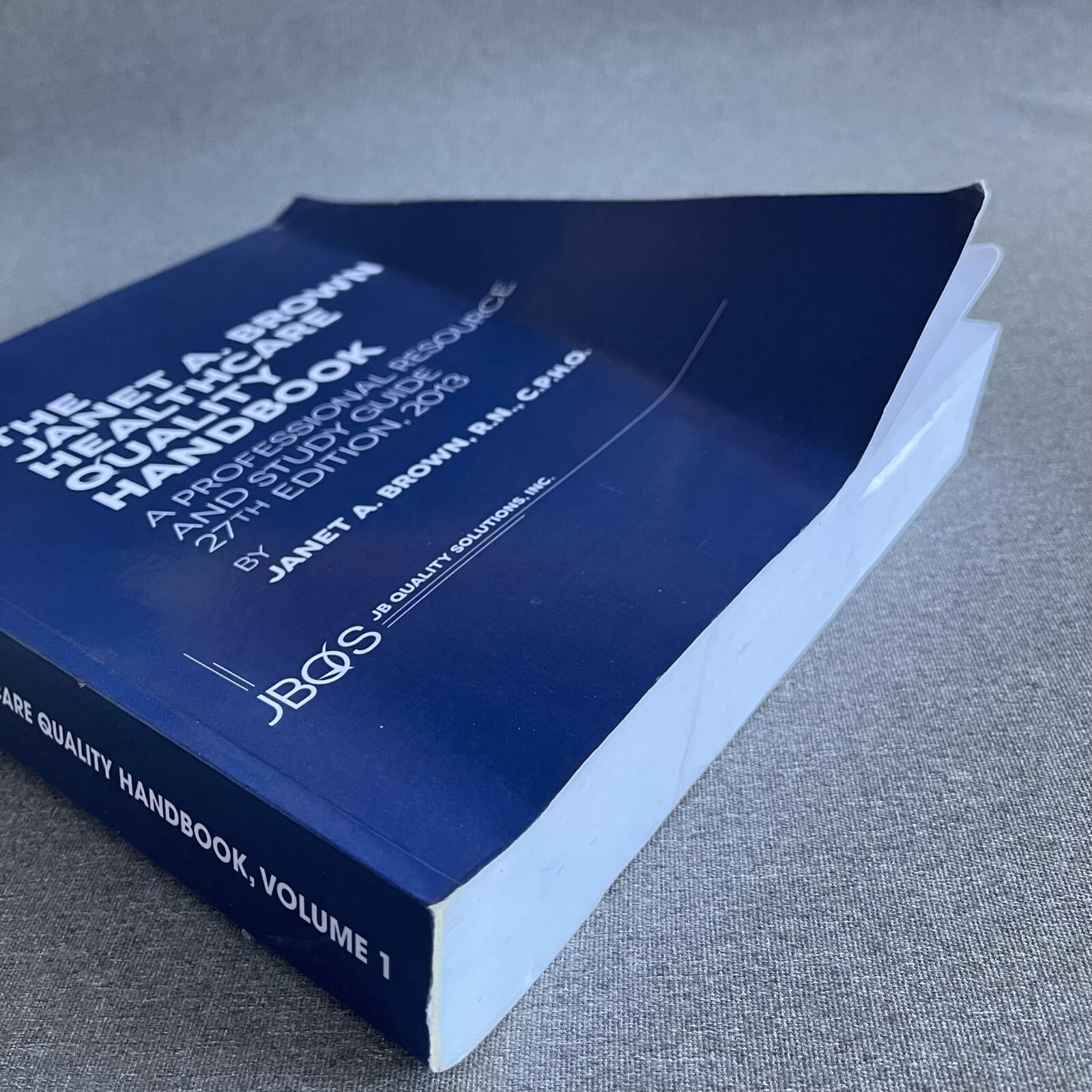 Healthcare Quality Handbook: A Professional Resource and Study Guide (paperback)