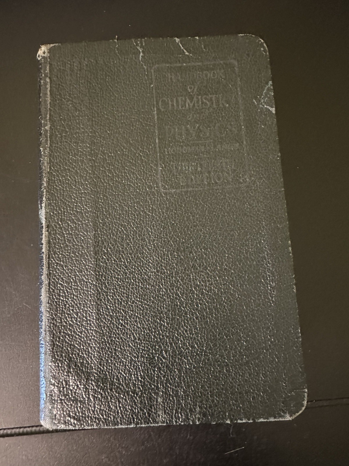 Handbook Of Chemistry And Physics Hodgman-Lange Thirteenth Edition 1928