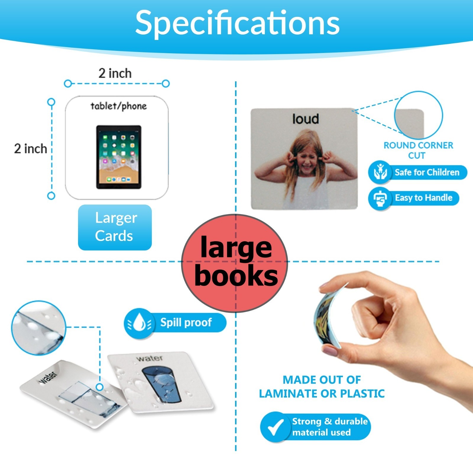 Autism Visual Communication Cards | PECS Book Style | Real Photos or Icons