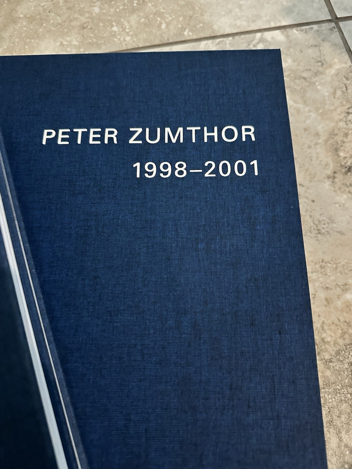 5 Books Peter Zumthor 1985-2013 Buildings And Projects Thomas Durisch *see Note