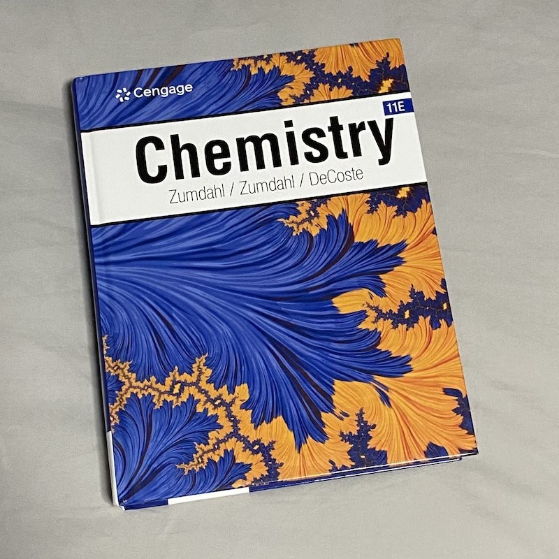 Cengage CHEMISTRY 11th Edition Hardcover Textbook by Zumdahl / Zumdahl / DeCoste