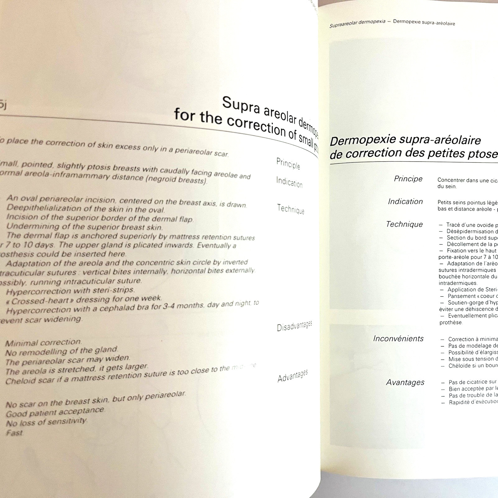 Plastic Reconstructive Breast Surgery French Chirurgie Du Sein Book 1983