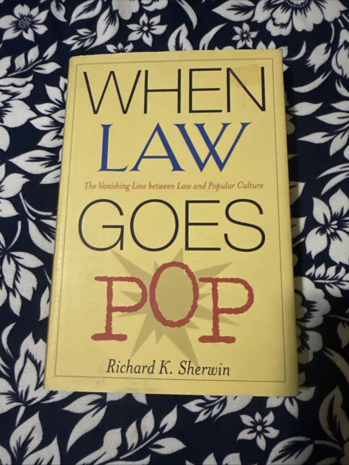 When Law Goes Pop: The Vanishing Line Between Law and Popular Culture