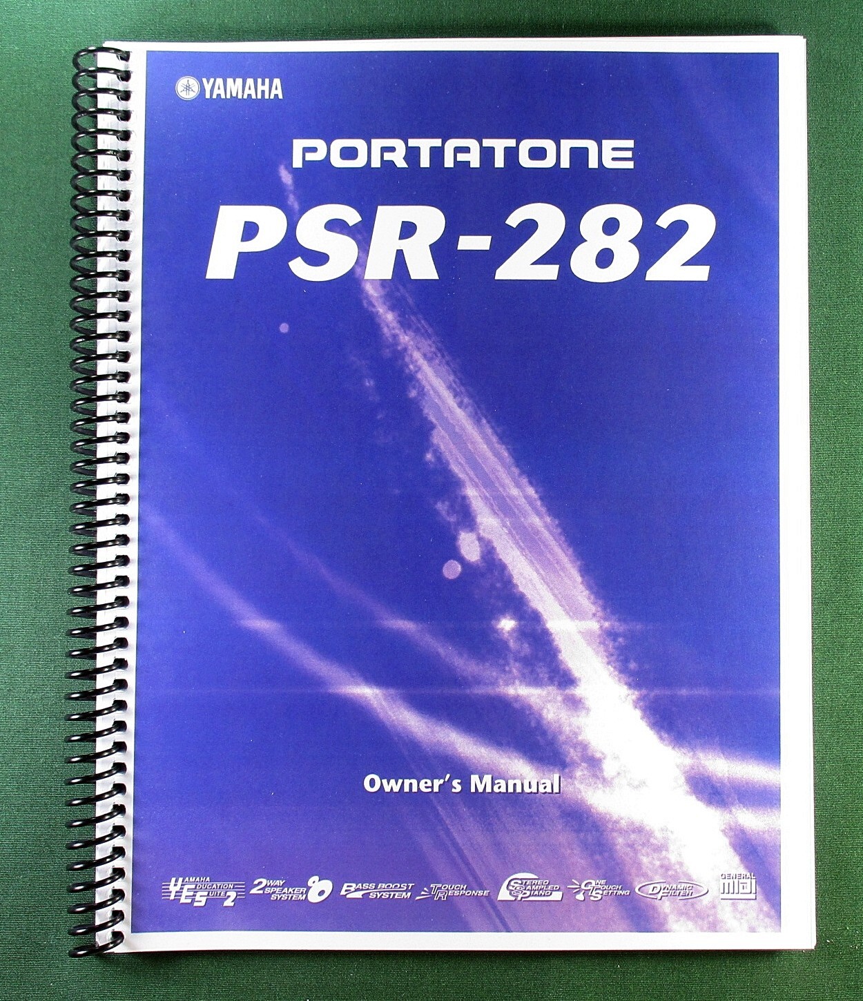 Yamaha PSR-282 Instruction Manual: 92 Pages & Protective Covers!