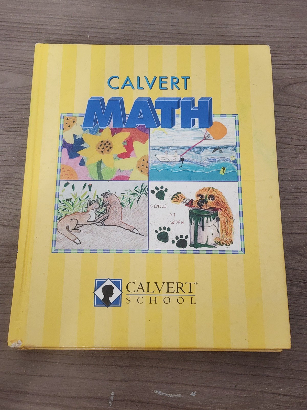 🕮 A64~Calvert School 4th grade Math Hardcover Textbook