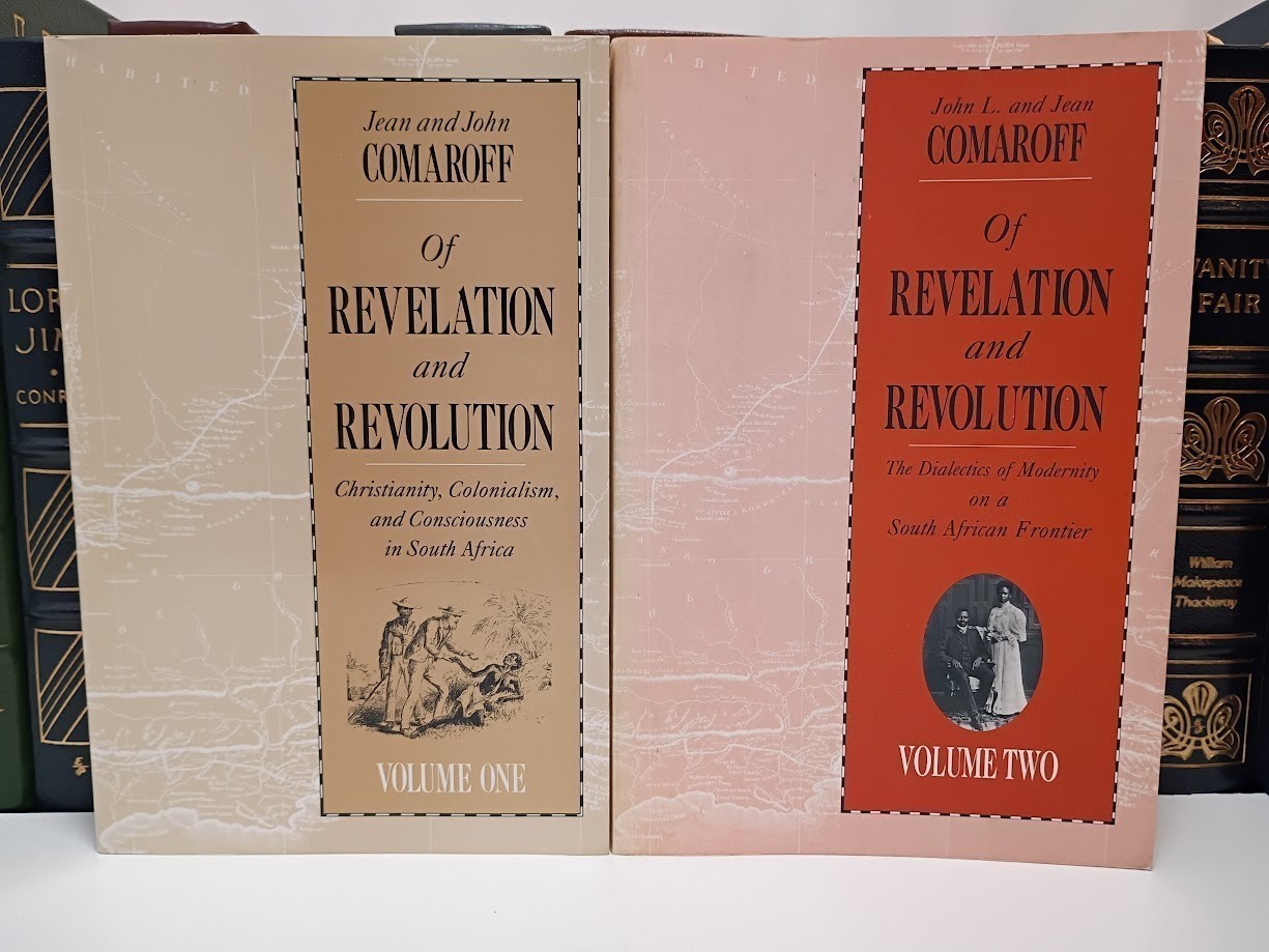 Of Revelation and Revolution 2 Vol Set Comaroff South Africa Anthropology Tswana