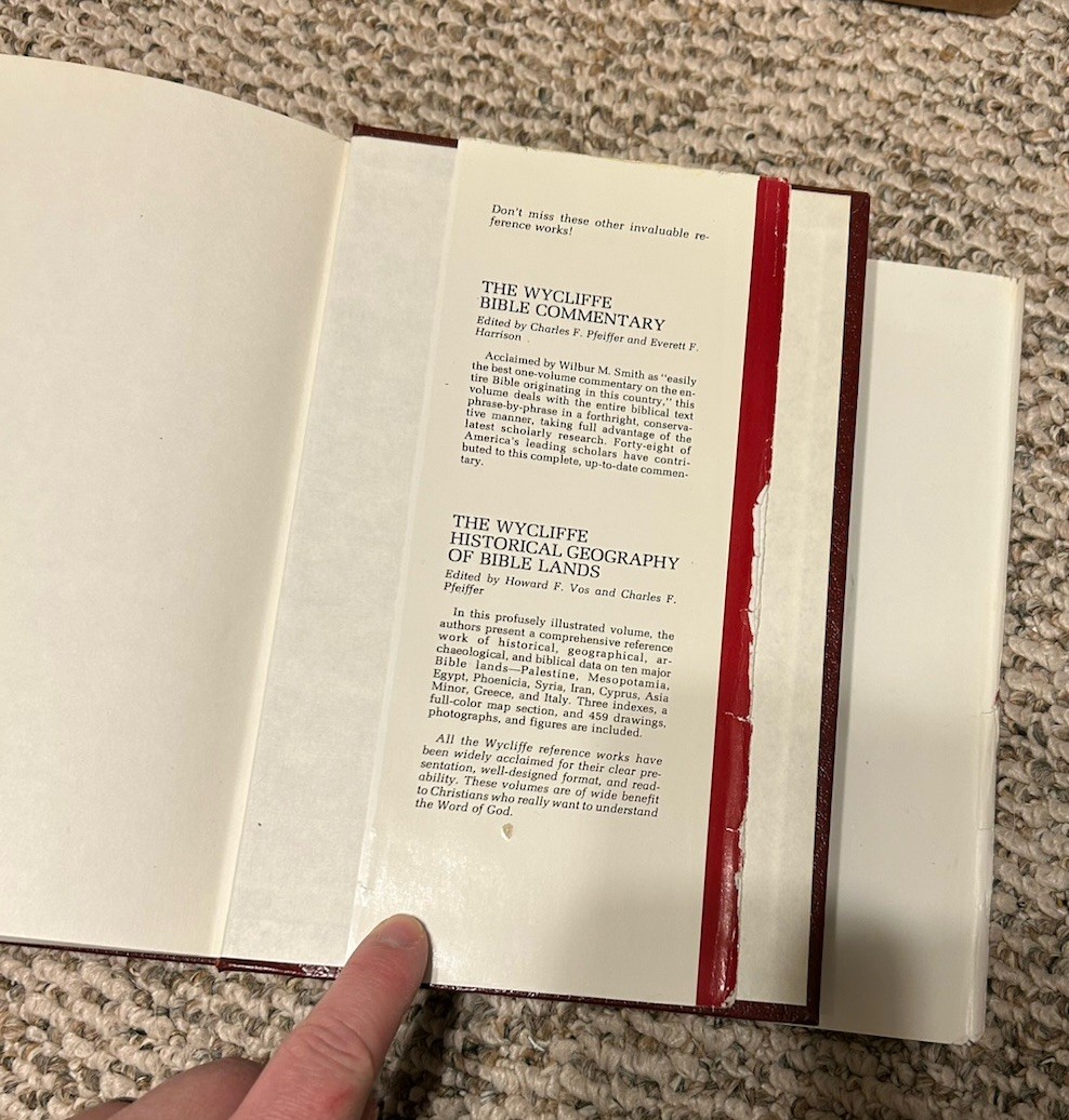 The Wycliffe Bible Encyclopedia Vol 1 & 2 – Hardcover 1976