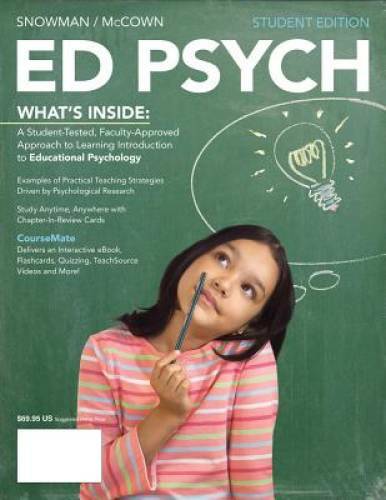 ED PSYCH (with CourseMate, 1 term (6 months) Printed Access Card) (New 1s – GOOD