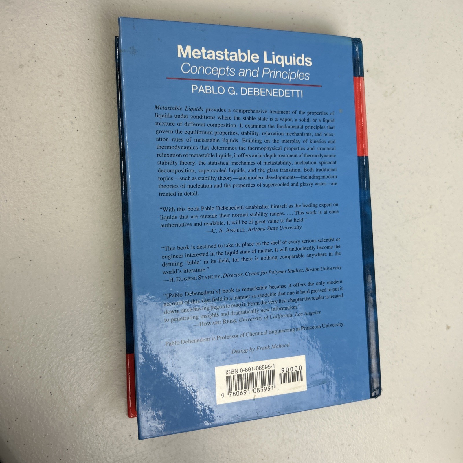 Physical Chemistry: Science and Engineering Ser.: Metastable Liquids : Concepts