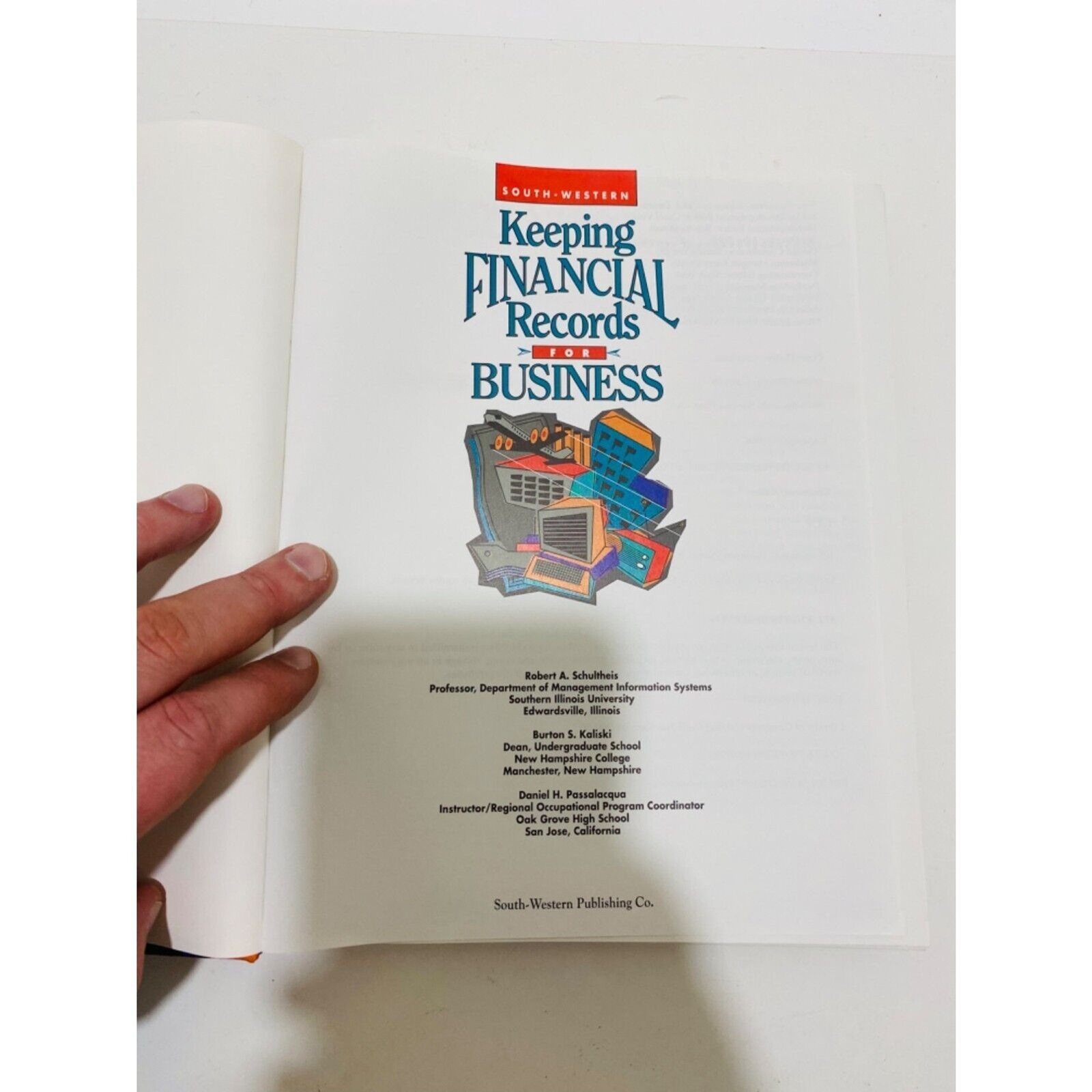 Keeping Financial Records 8th Ed. Comprehensive Guide South-Western Hardcover