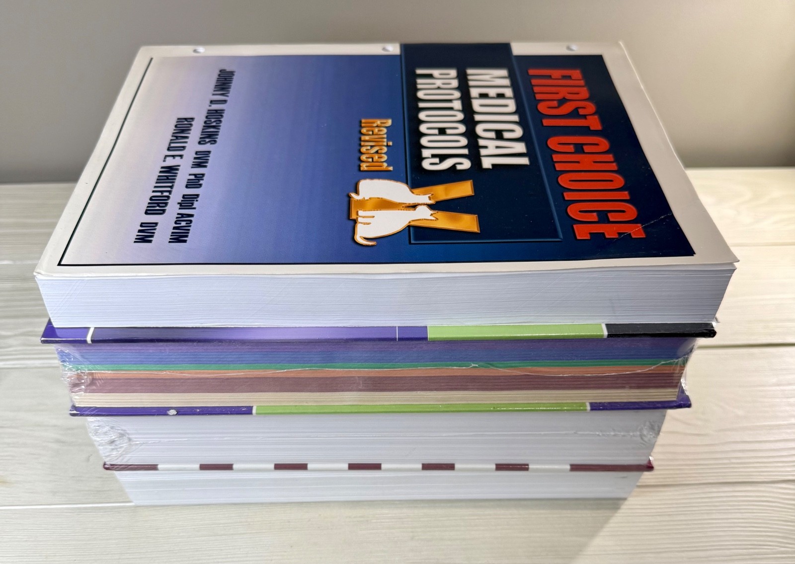 Veterinary Medical Book Bundle (4): Plumb’s, 5 Minute, Infectious Diseases