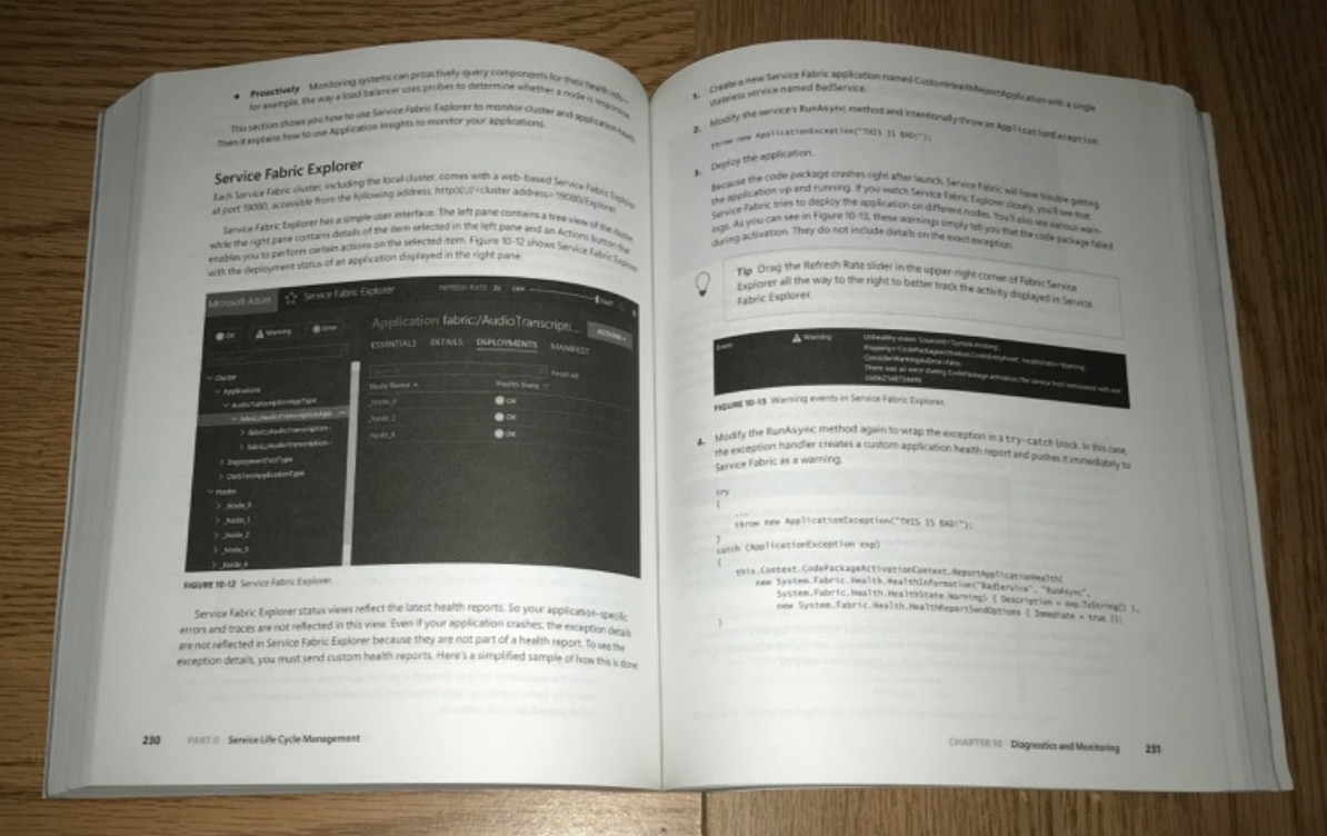PROGRAMMING MICROSOFT AZURE SERVICE FABRIC BOOK SECOND 2nd EDITION TEXTBOOK BAI