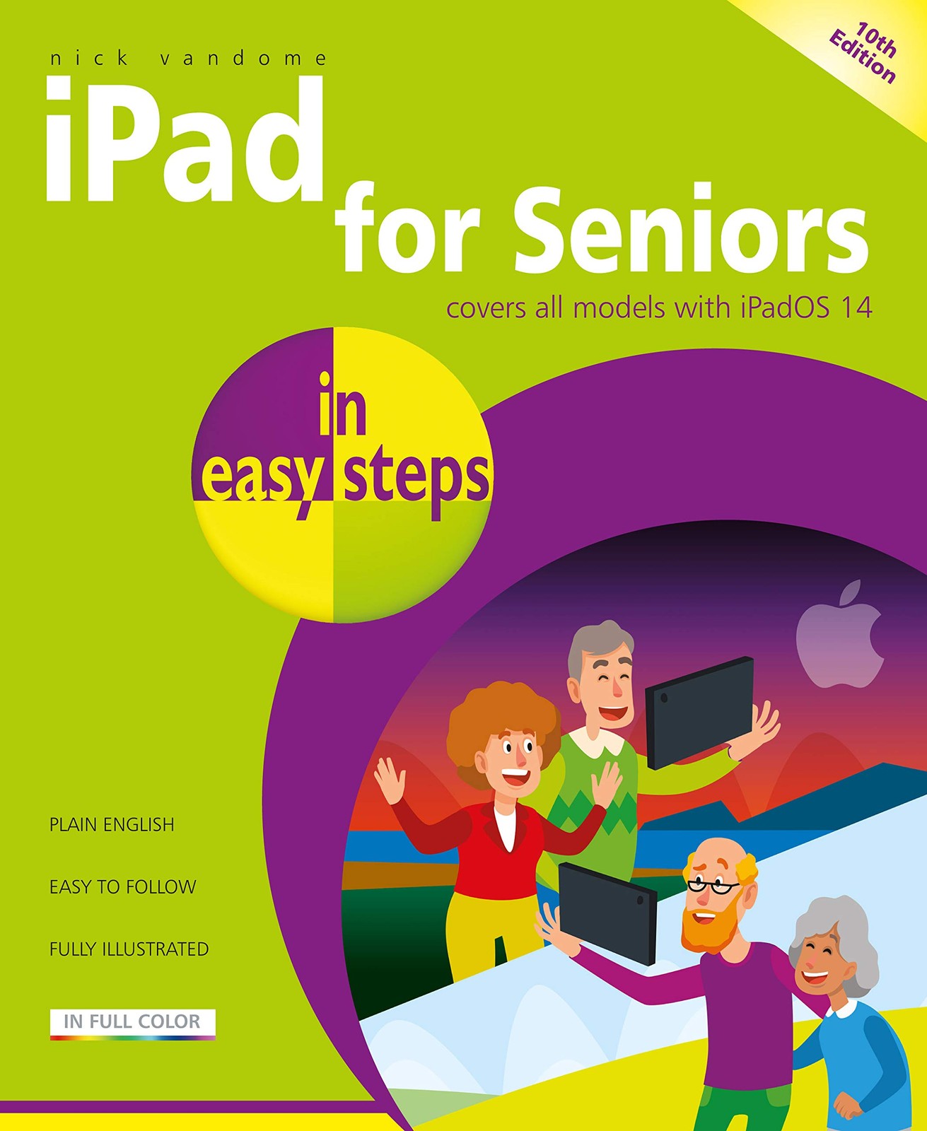 iPad for Seniors in easy steps – paperback Vandome, Nick