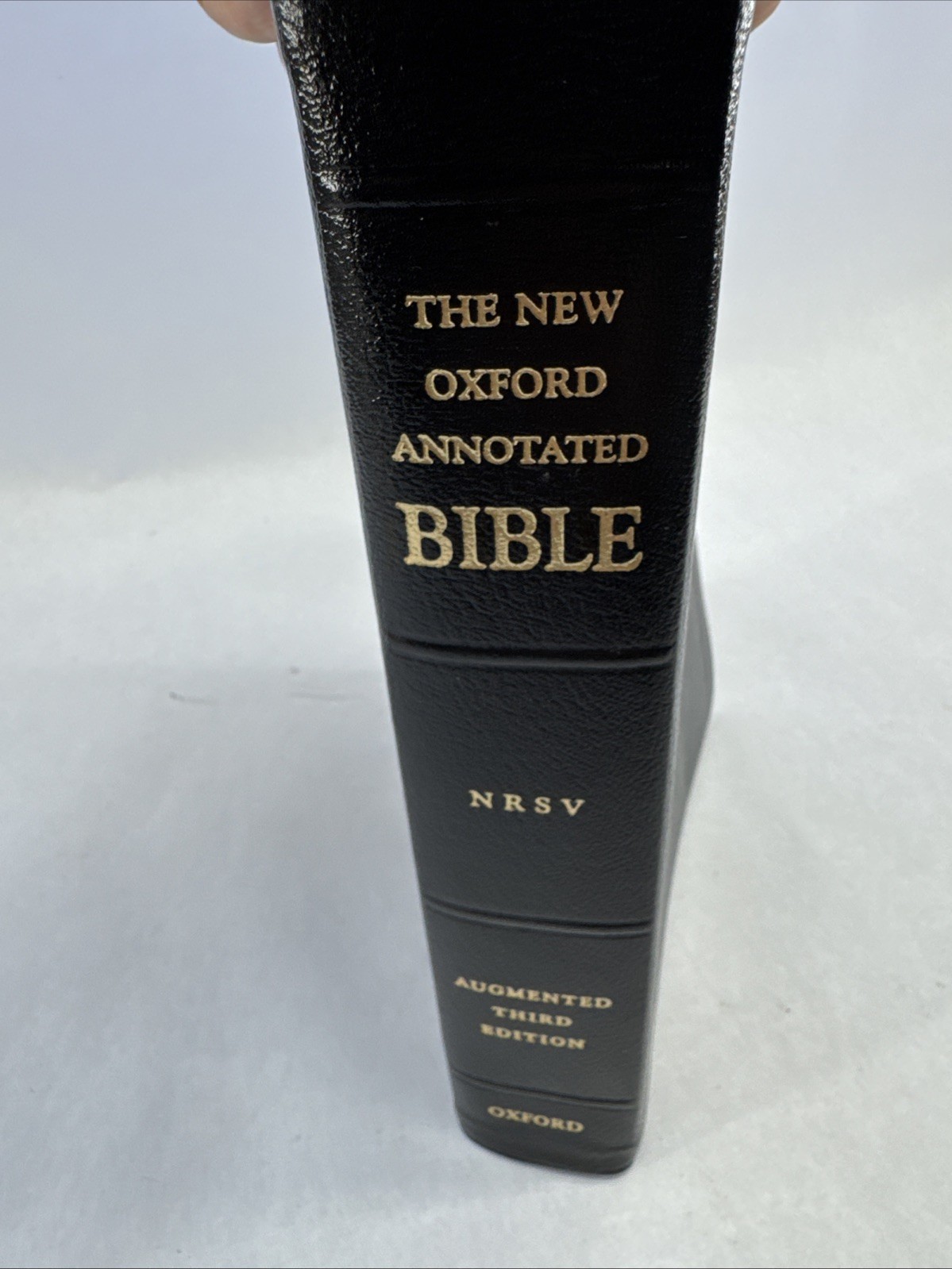 2007 NRSV The New Oxford Annotated Bible Augmented Third Edition 9714 Black