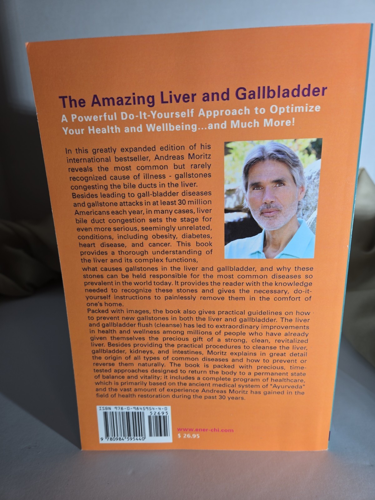 Amazing Liver and Gallbladder Flush by Andreas Moritz (2012, Trade Paperback)