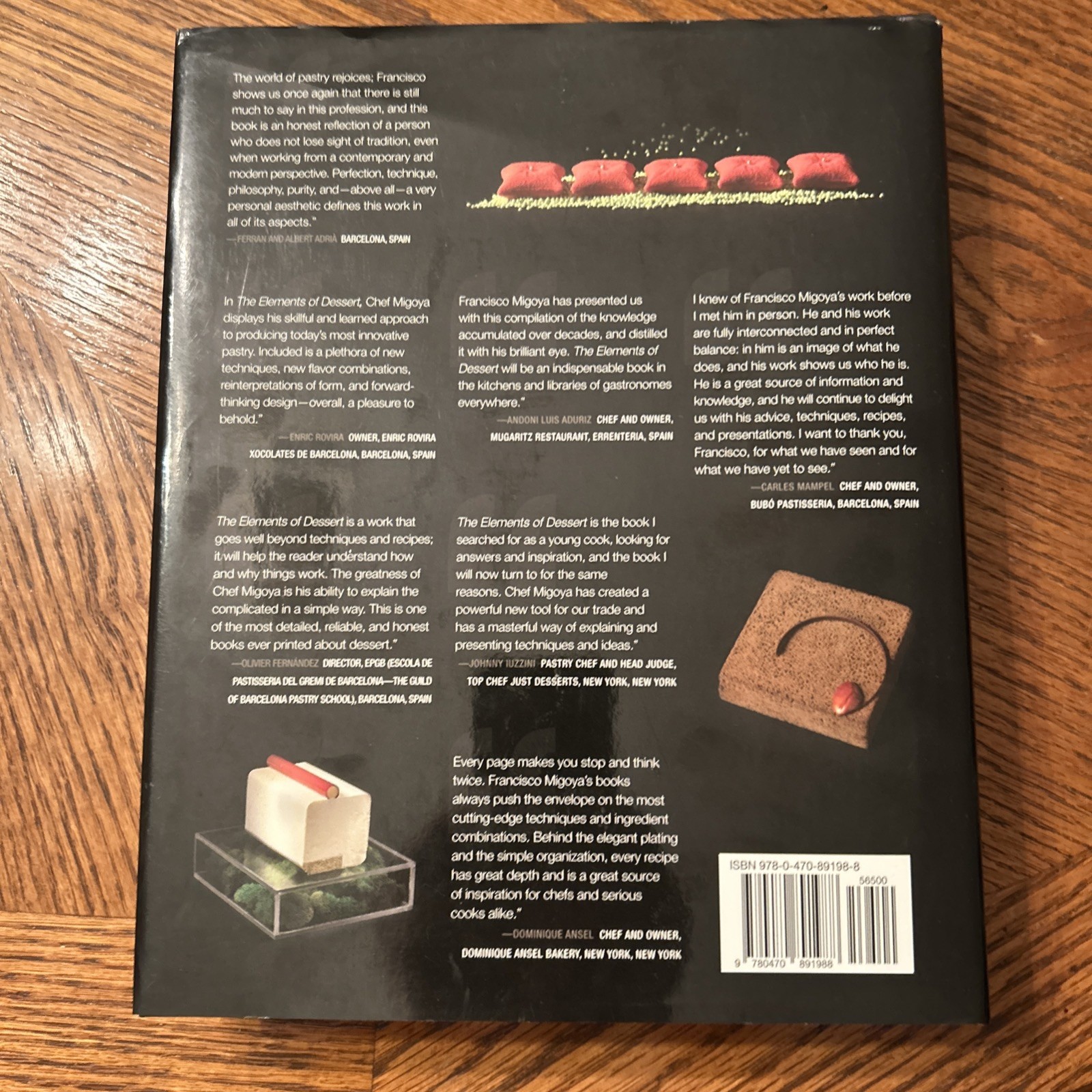 The Elements of Dessert – Hardcover By Migoya, Francisco J. – VERY GOOD