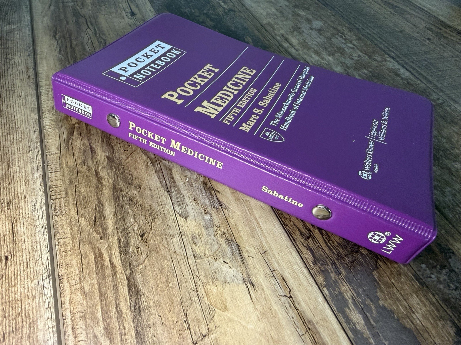 Pocket Medicine 5th Edition Marc S Sabatine MGH Handbook 2014 7.5” x 4.5”