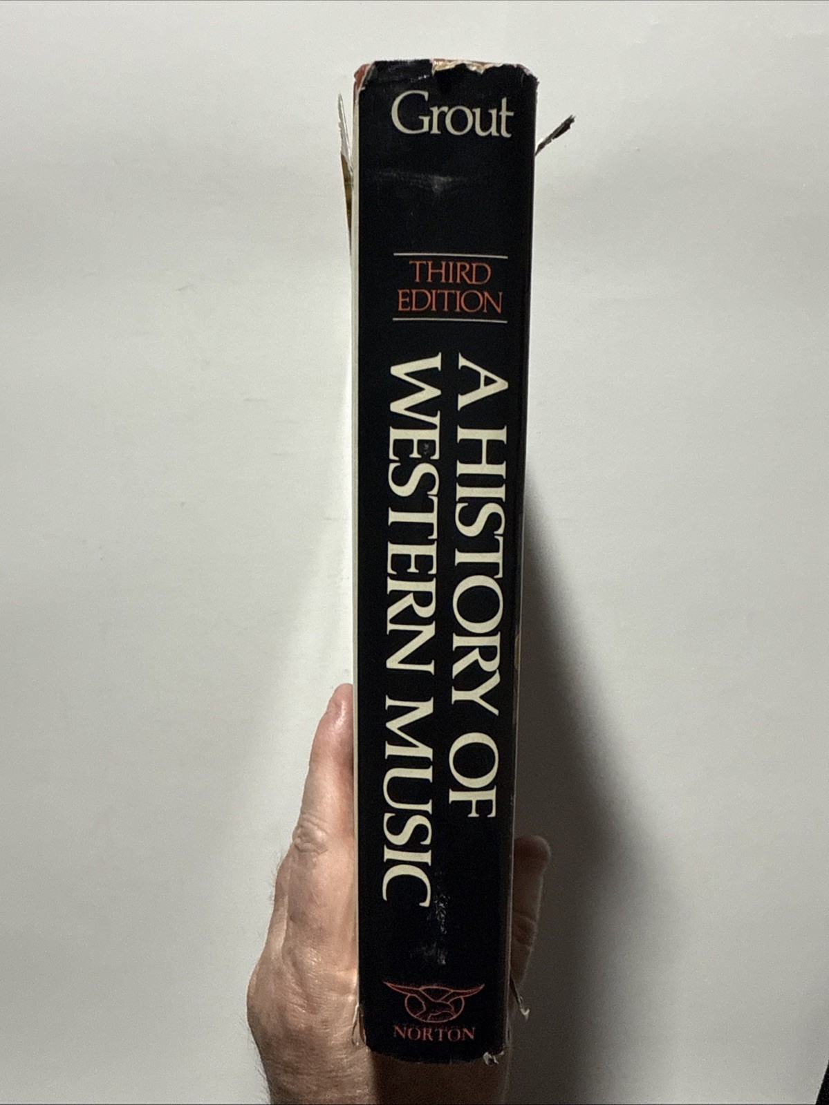 A History Of Western Music’ Third Edition- Donald Jay Grout 749 Pages