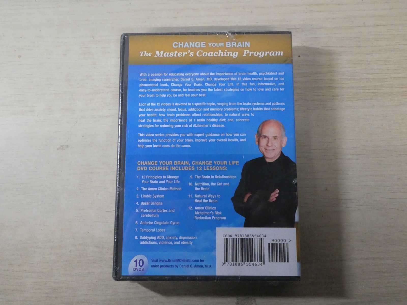 Dr Daniel Amens Change Your Brain The Masters Coaching Program DVD 2015 12 Discs