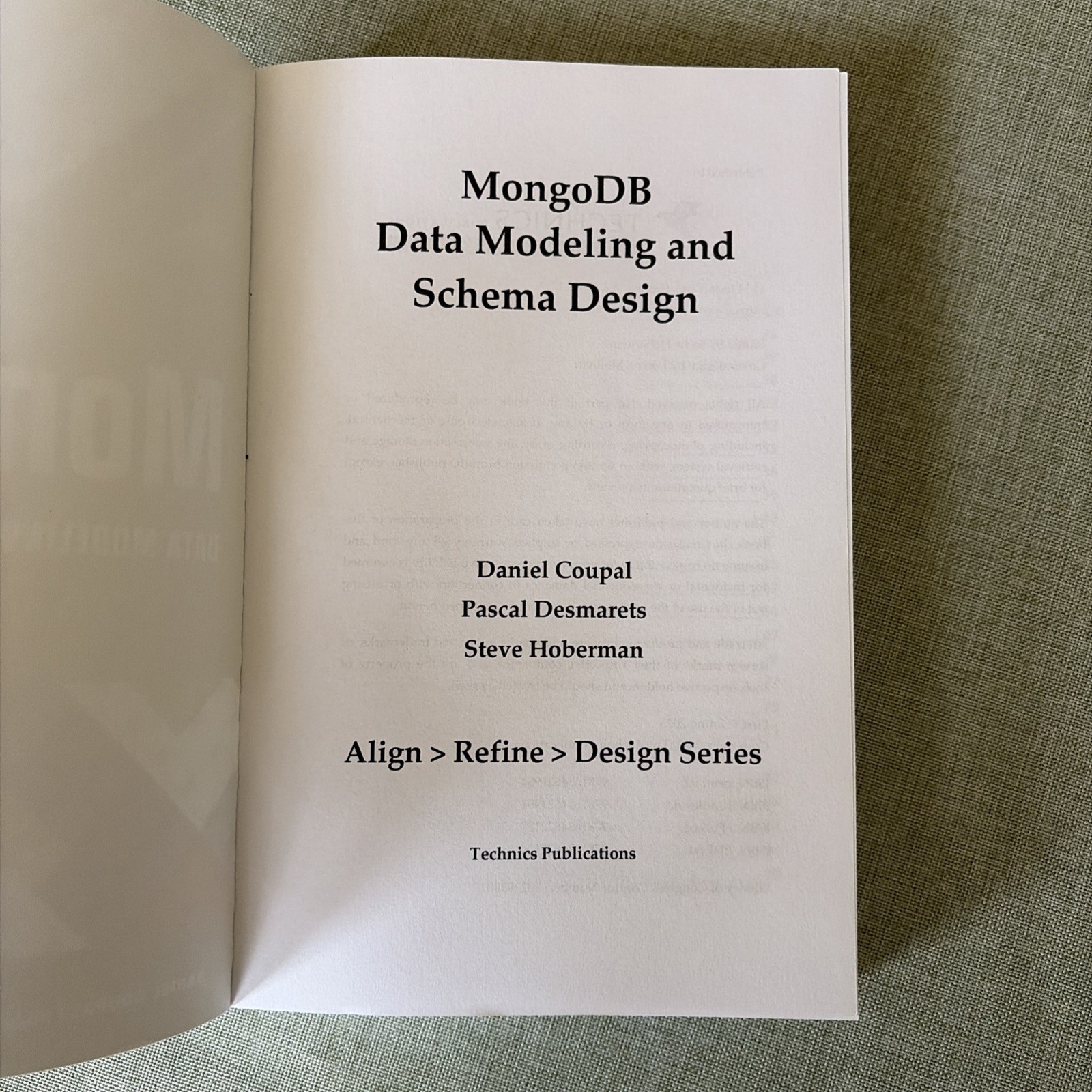 MongoDB Data Modeling and Schema Design by Daniel Coupal