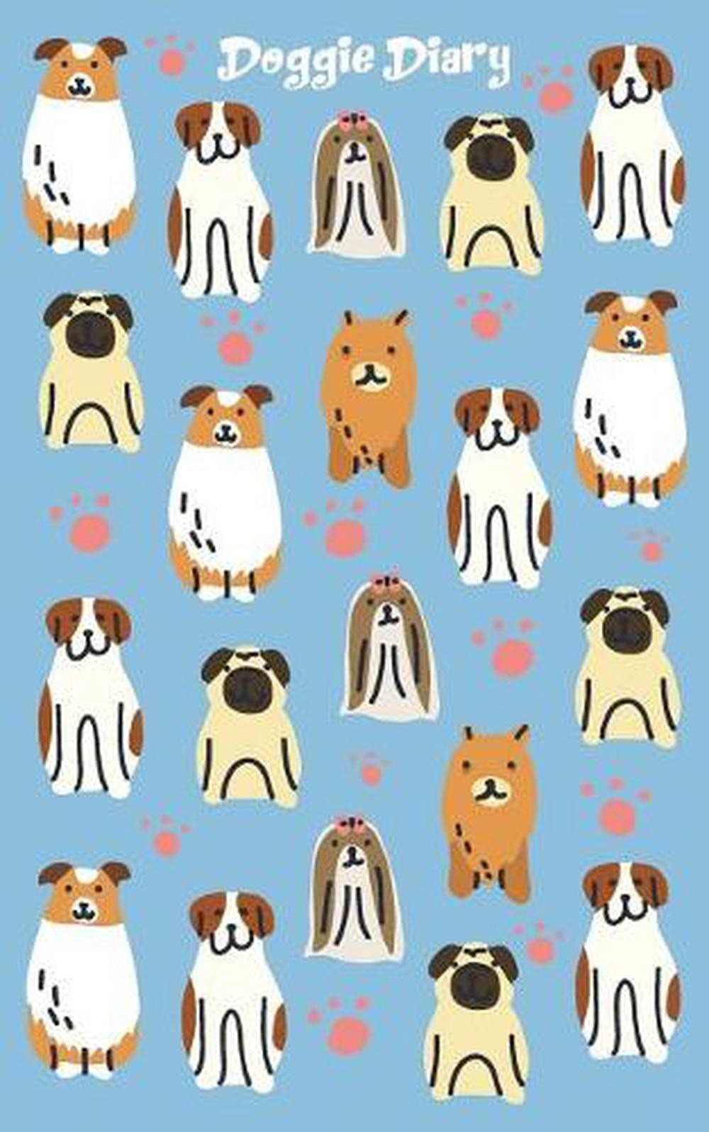 Doggie Diary: A Dog Lovers Diary: 80 Sheets/160 Pages, 5 x 8 Notebook for Kids b