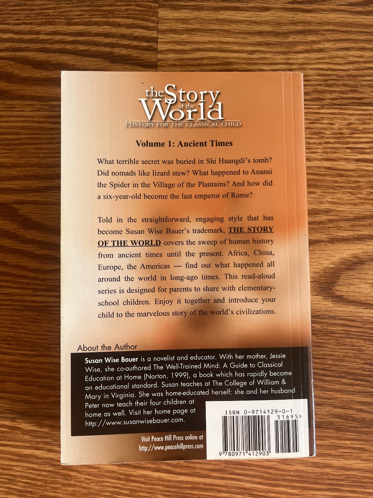The Story of the World Vols 1-4 by Susan Wise Bauer