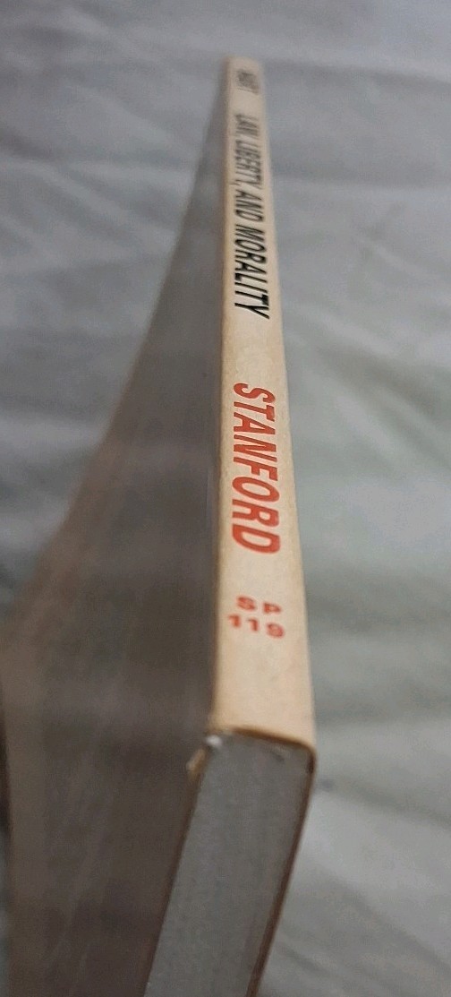 Law, Liberty and Morality Paperback H. L. A. Hart Stanford University Press 1973