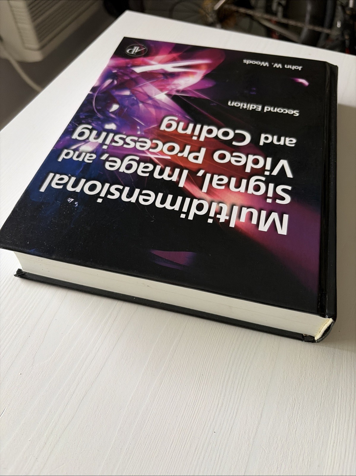 MULTIDIMENSIONAL SIGNAL, IMAGE, AND VIDEO PROCESSING AND By John W. Woods.