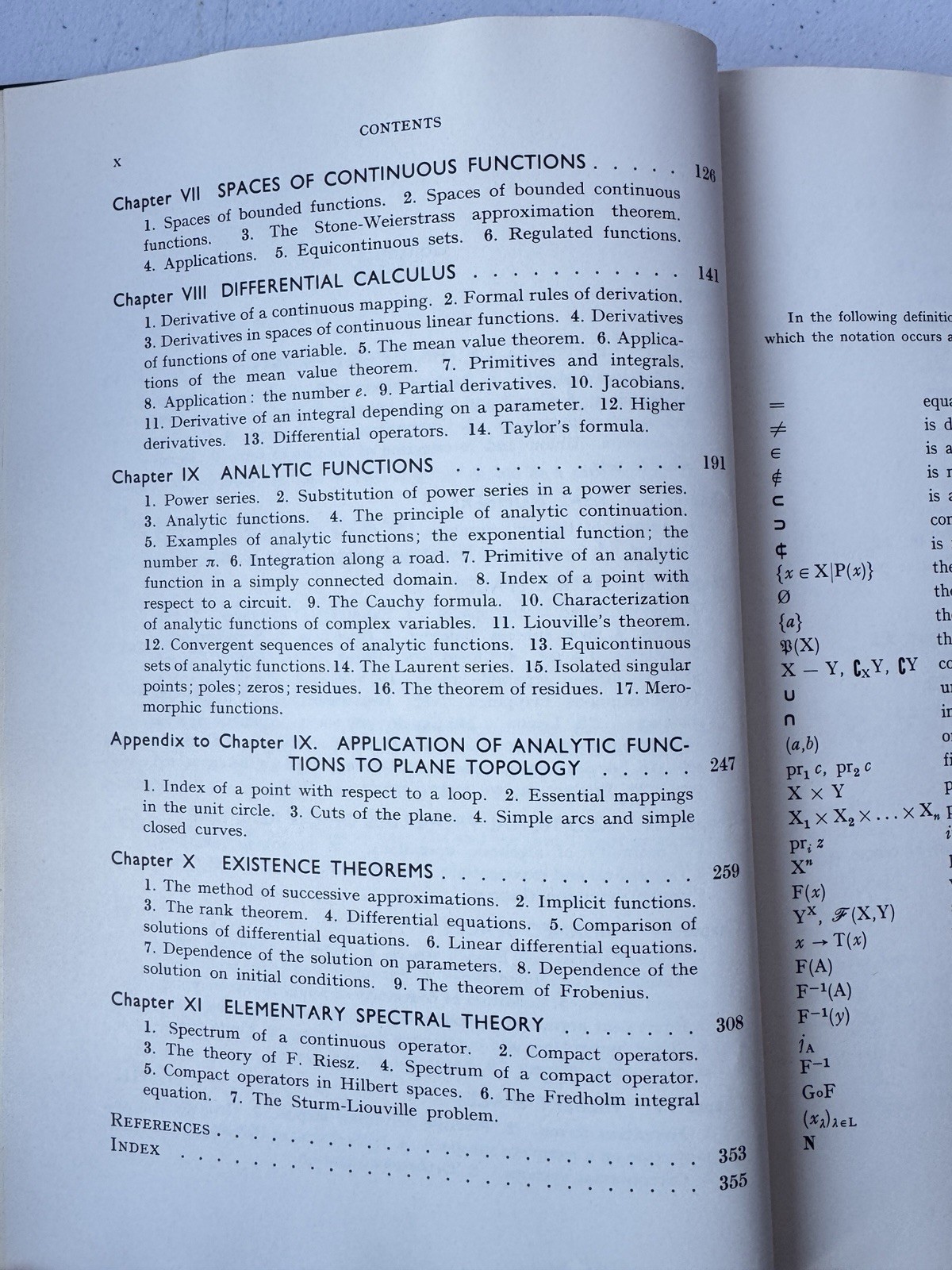 Vintage 1960 Foundations of Modern Analysis Dieudonné Academic Press HC