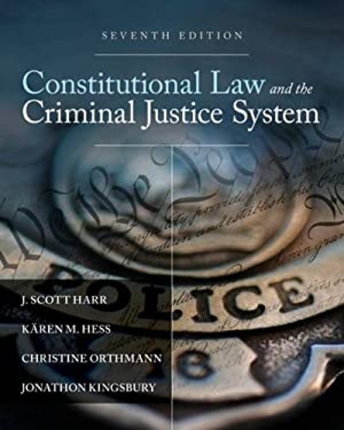 Constitutional Law and the Criminal Justice System Hardcover
