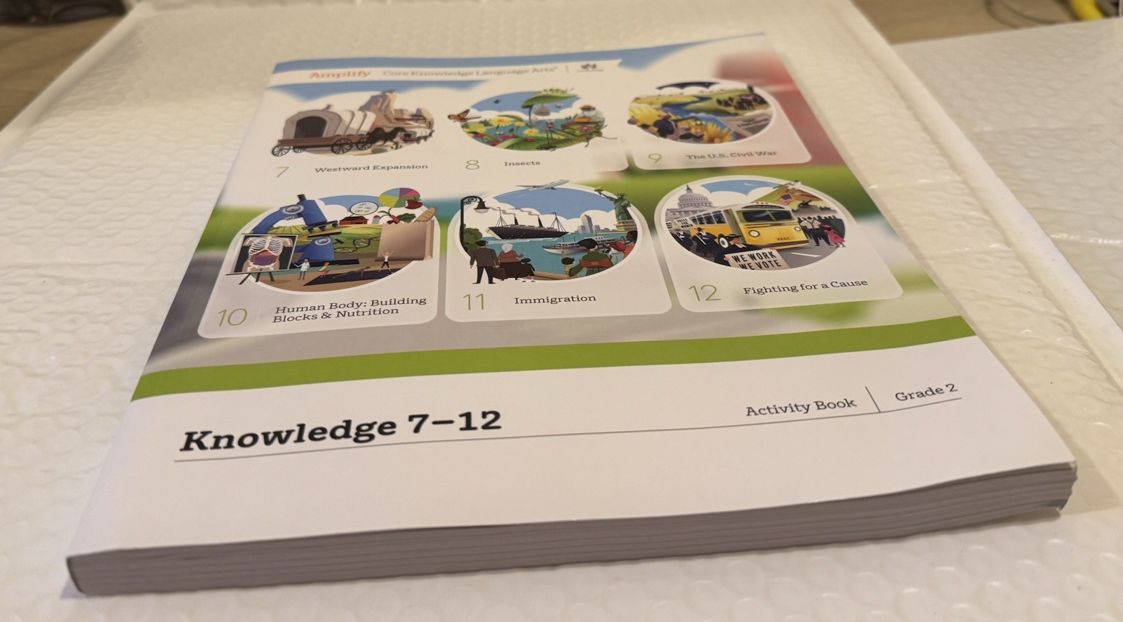 Amplify Core Knowledge Language Arts-Knowledge 7-12 Grade 2 Activity Book-Unused