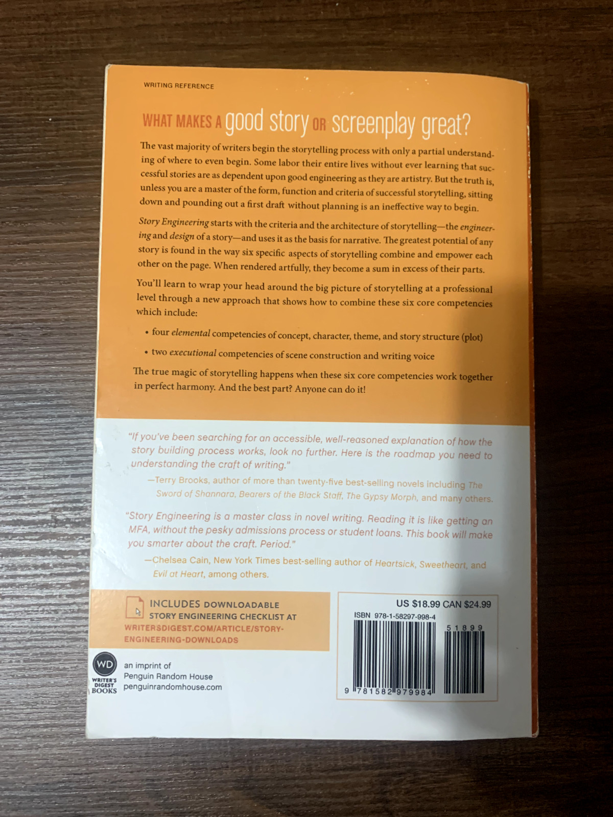 Story Engineering by Larry Brooks (2011, Trade Paperback)