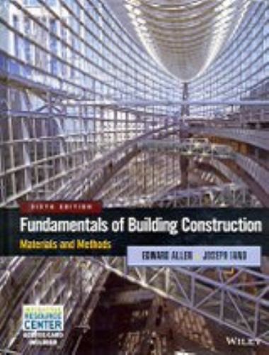 Fundamentals of Building Construction…, Allen, Edward