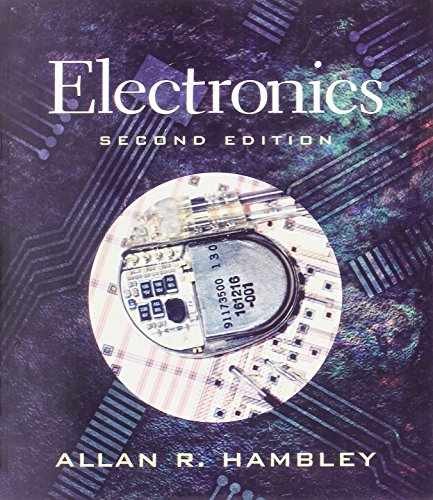 Electronics – Paperback, by Hambley Allan – Acceptable