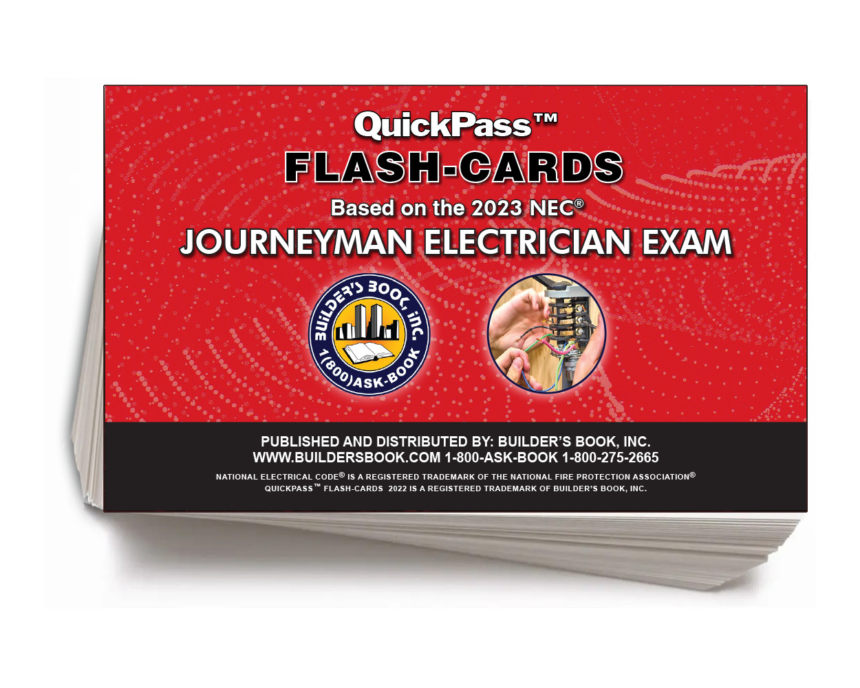 Journeyman Electrician Exam QuickPass Flash-Cards Based On The 2023 NEC