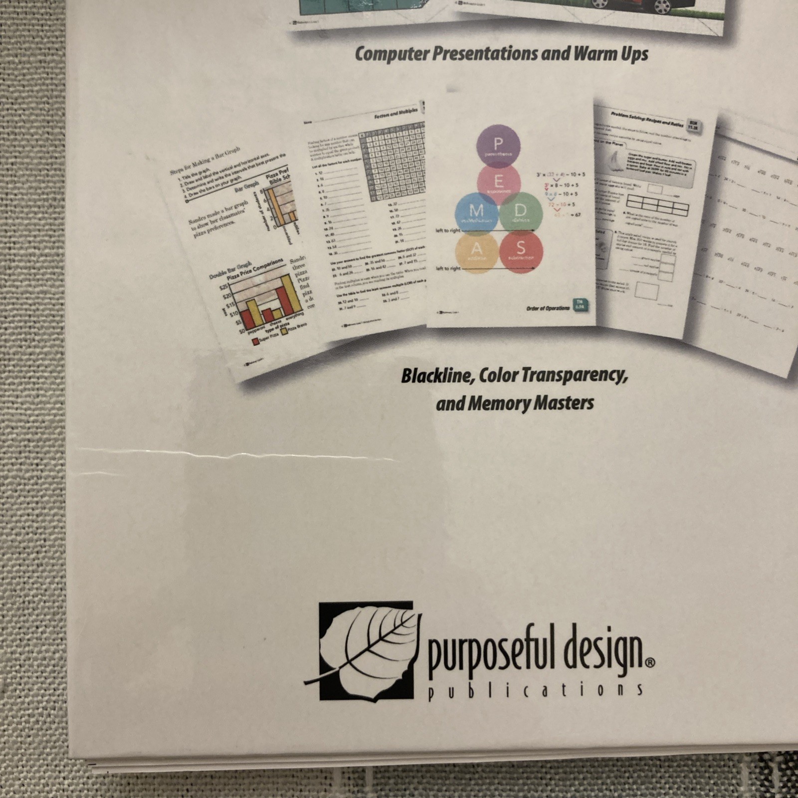 NEW ACSI Purposeful Design MATHEMATICS GRADE 5 TEACHER EDITION homeschool 5th Gr