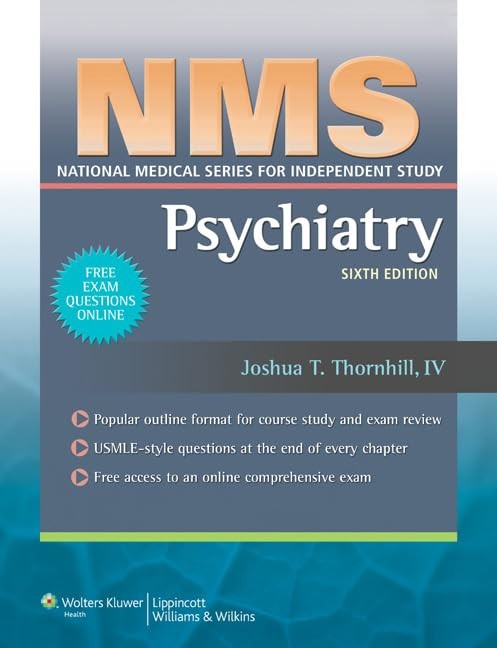 NMS Psychiatry (National Medical Series for Independent Study) – paperback T…