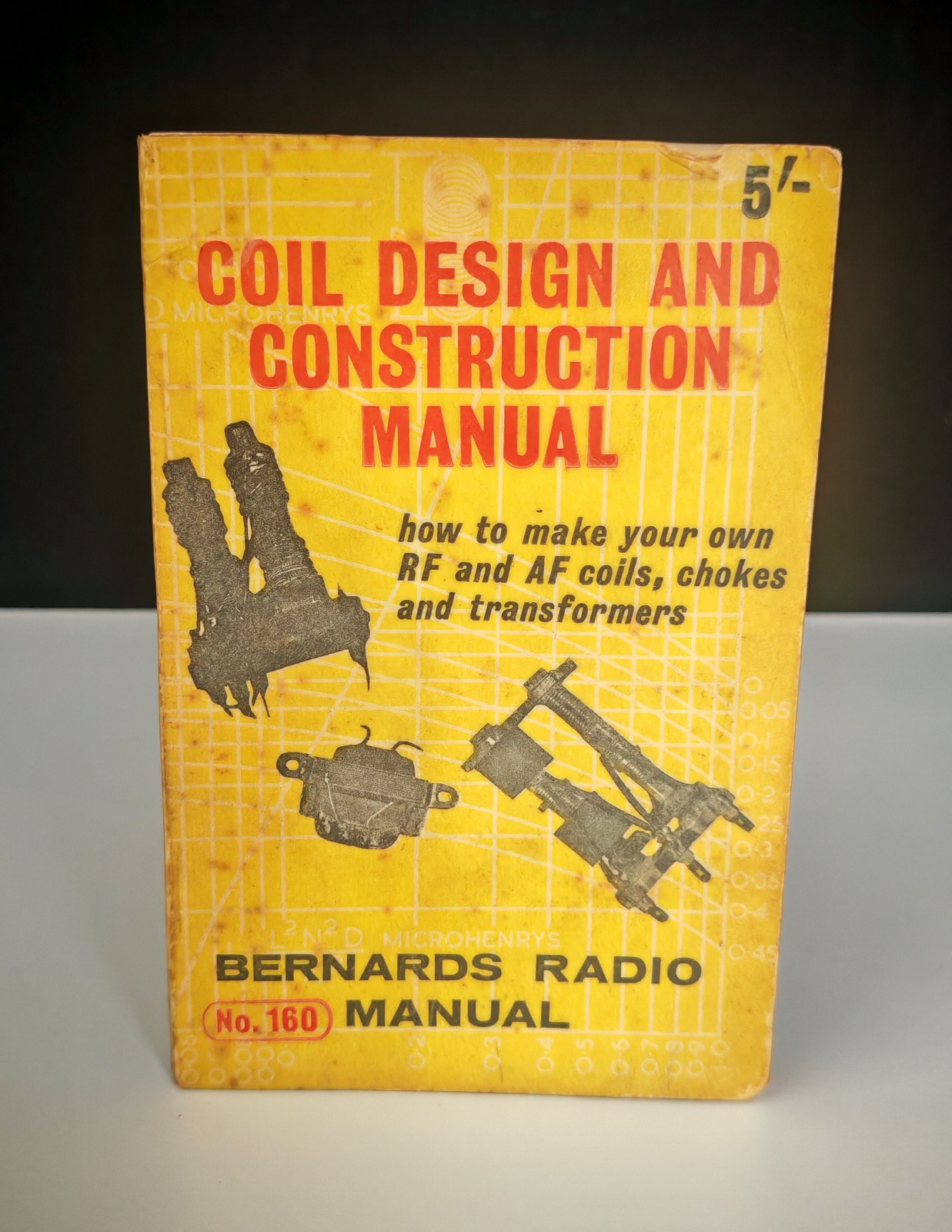 Vintage Coil Design and Construction Manual No.160 Bernards Radio Book 1960 Elec