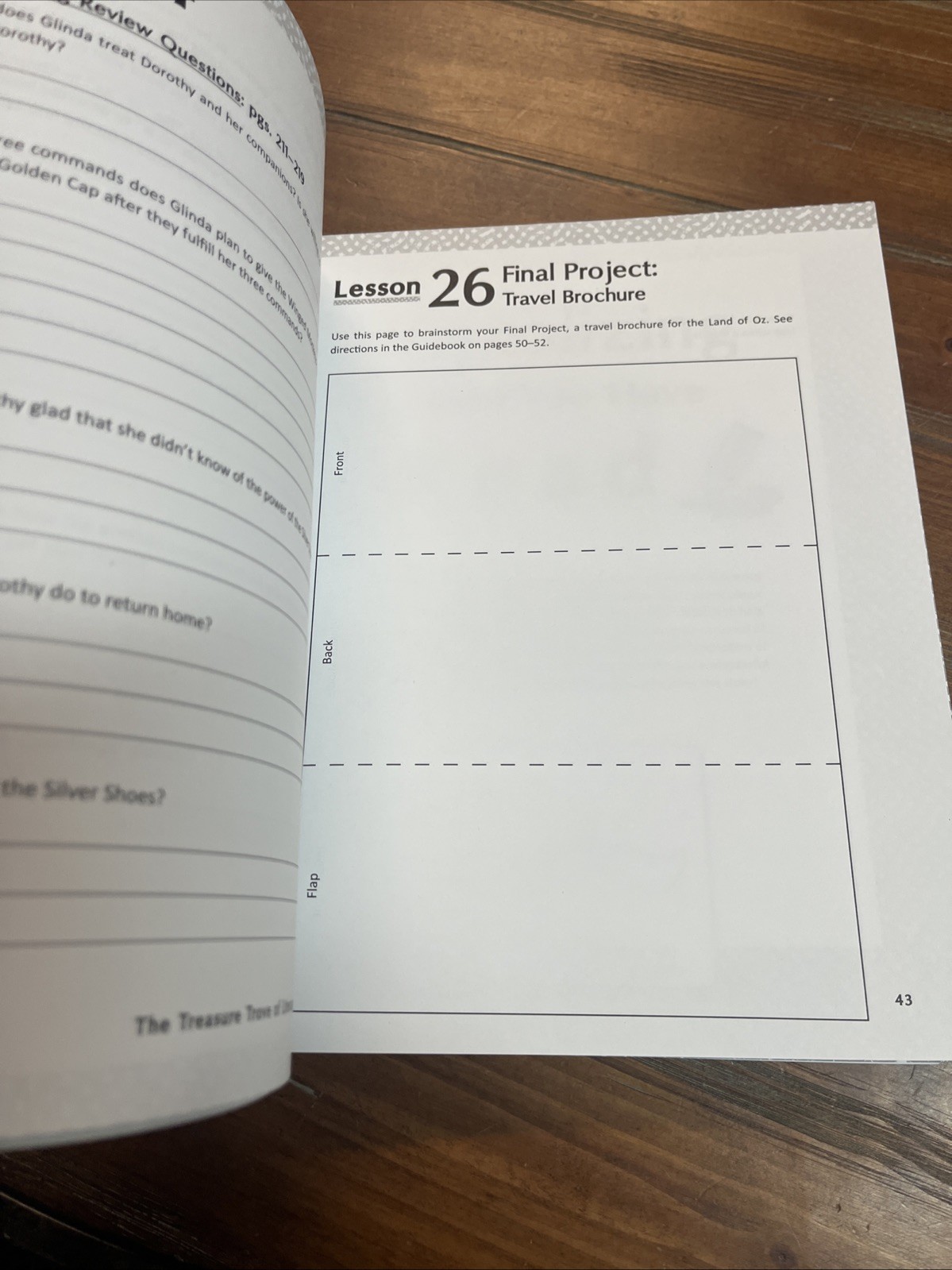 The Treasure Trove Of Literature Notebook Level 2 Catholic Heritage Curricula