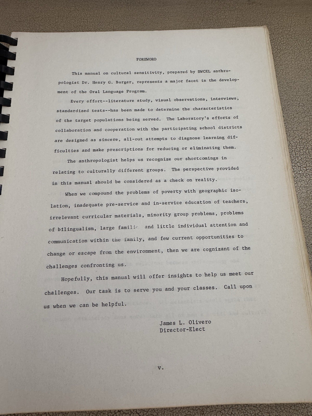 Ethno-Pedagogy Manual Cross Cultural Teaching SWCEL Albuquerque 1968 + Papers