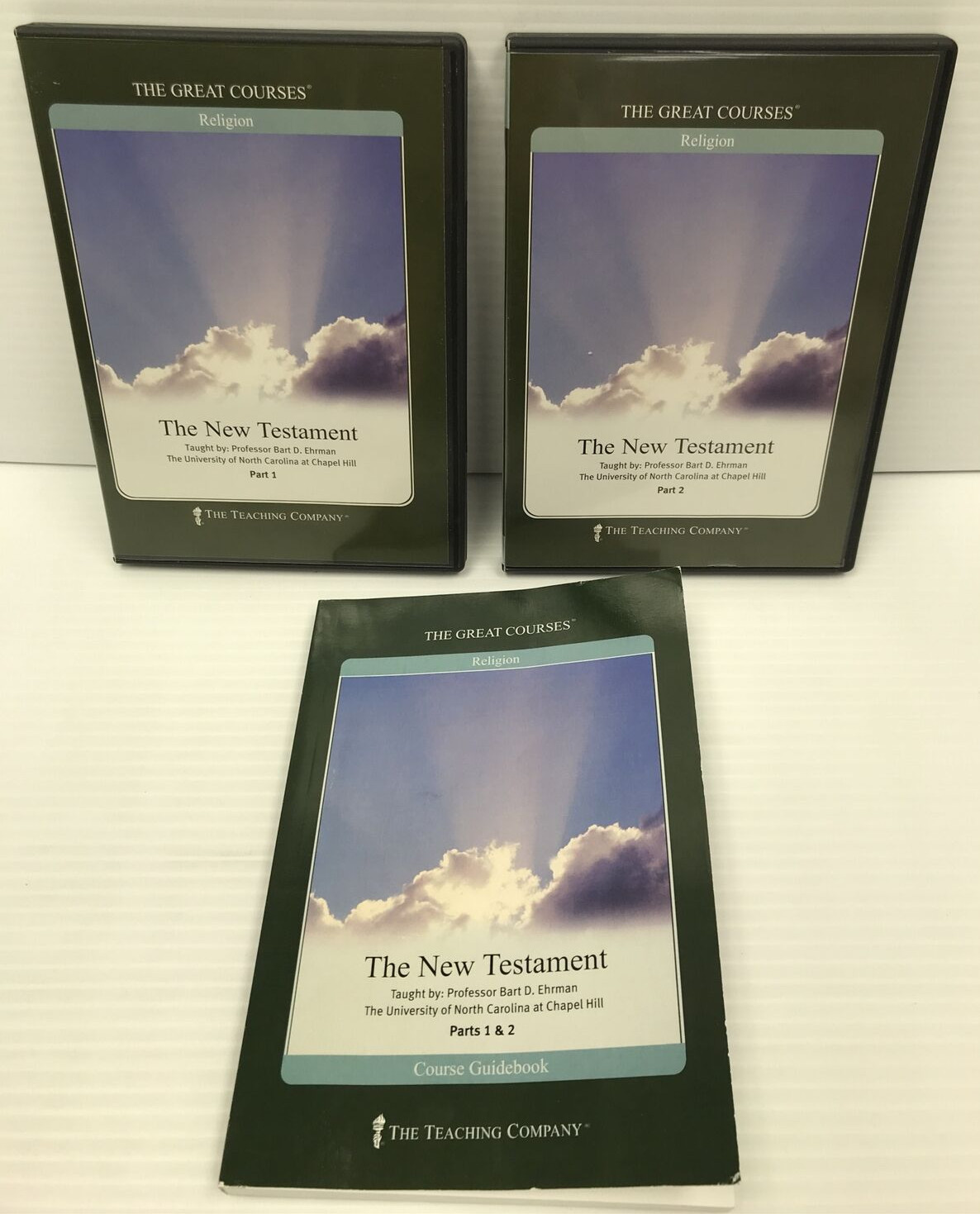 Great Courses: The Old Testament & New Testament DVD’s with Study Guides