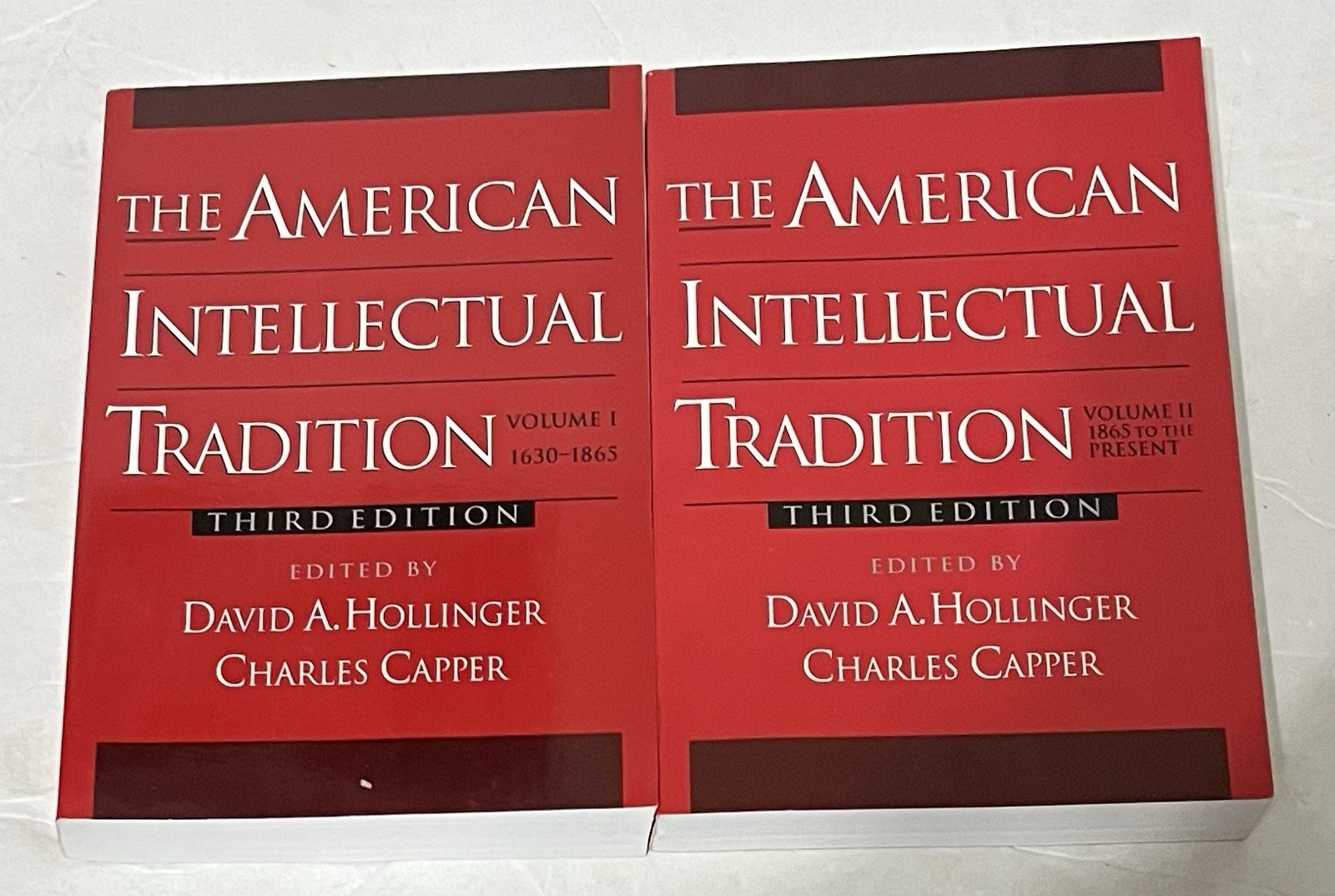 American Intellectual Tradition : A SourcebookVolume I-II: 1630-Present PB 3rd