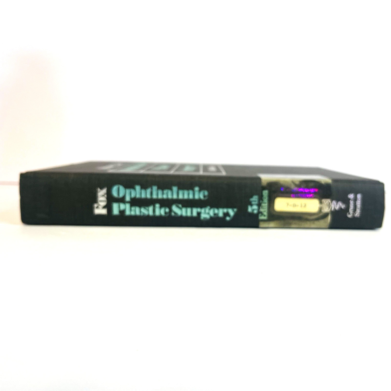 Ophthalmic Plastic Surgery Fifth Edition Book Hardcover Sidney A. Fox 1976