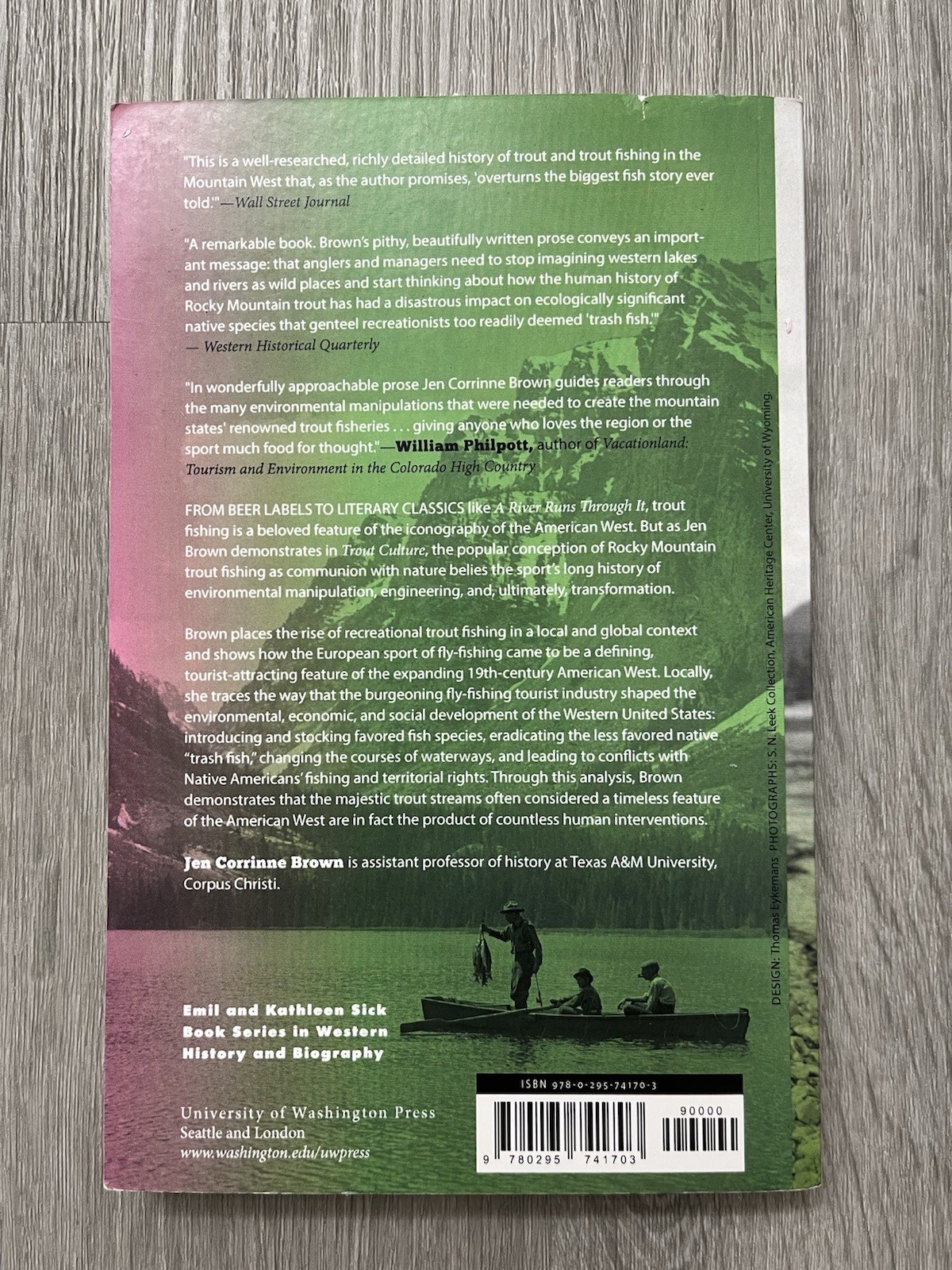 Trout Culture How Fly Fishing Forever Changed the Rocky Mountain West Brown VG