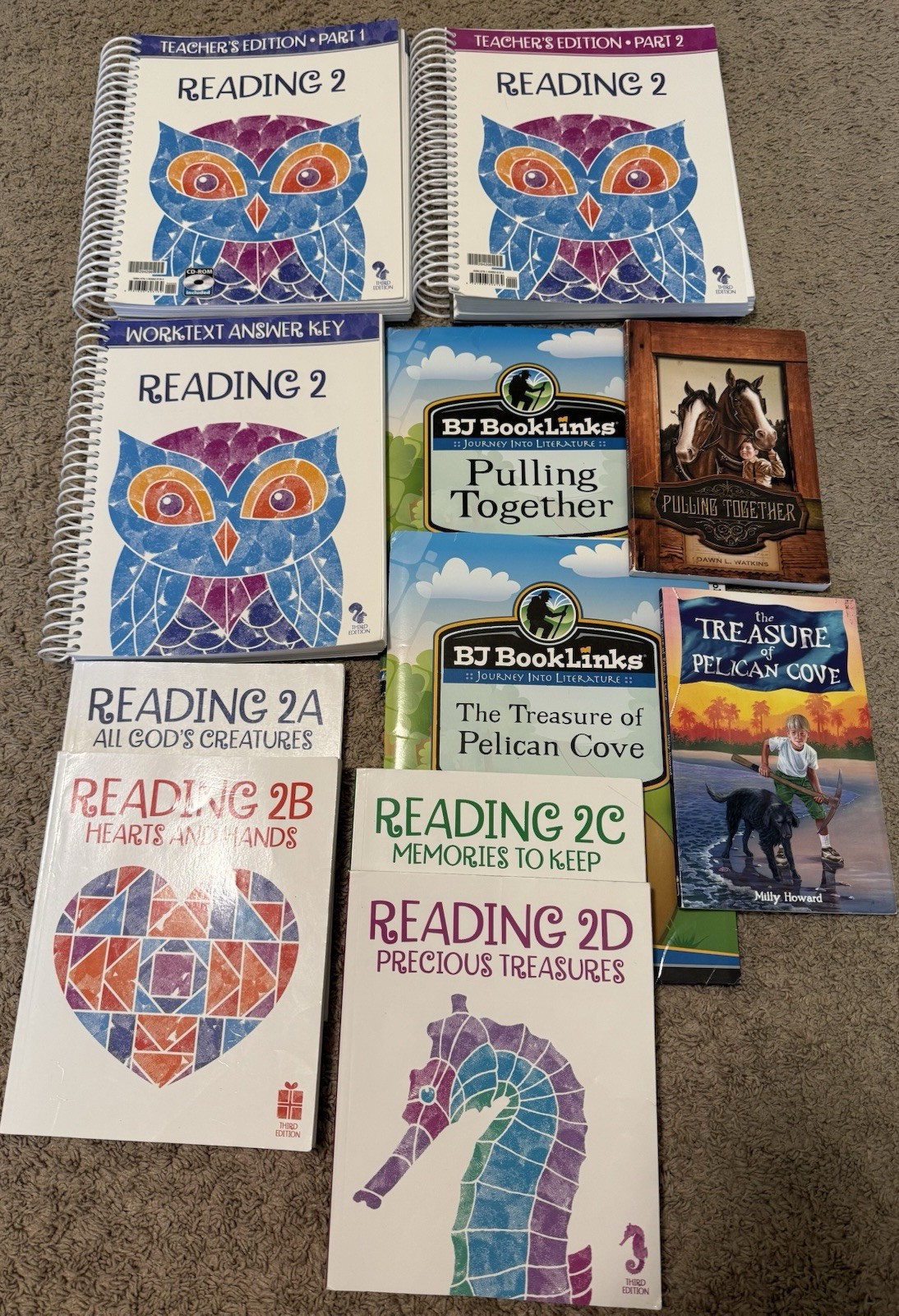 BJU Press Reading Third Edition Grade 2 **See Description**
